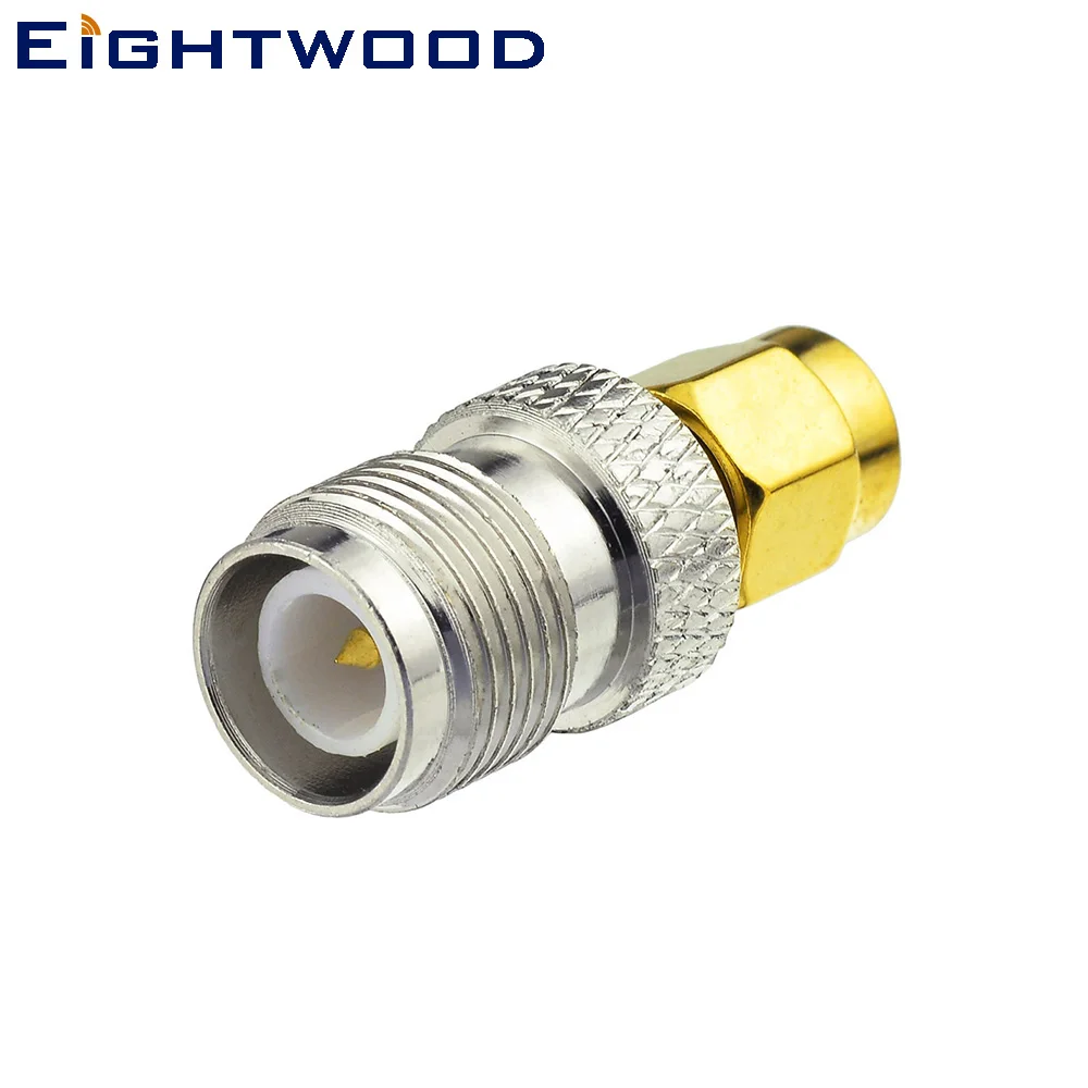 Eightwood 5PCS SMA to TNC RF Coaxial Adapter SMA Plug Male to RP-TNC Jack Male Connector Straight Between Series
Eightwood 5PCS SMA to TNC RF Coaxial Adapter SMA Plug Male to RP-TNC Jack Male Connector Straight Between Series