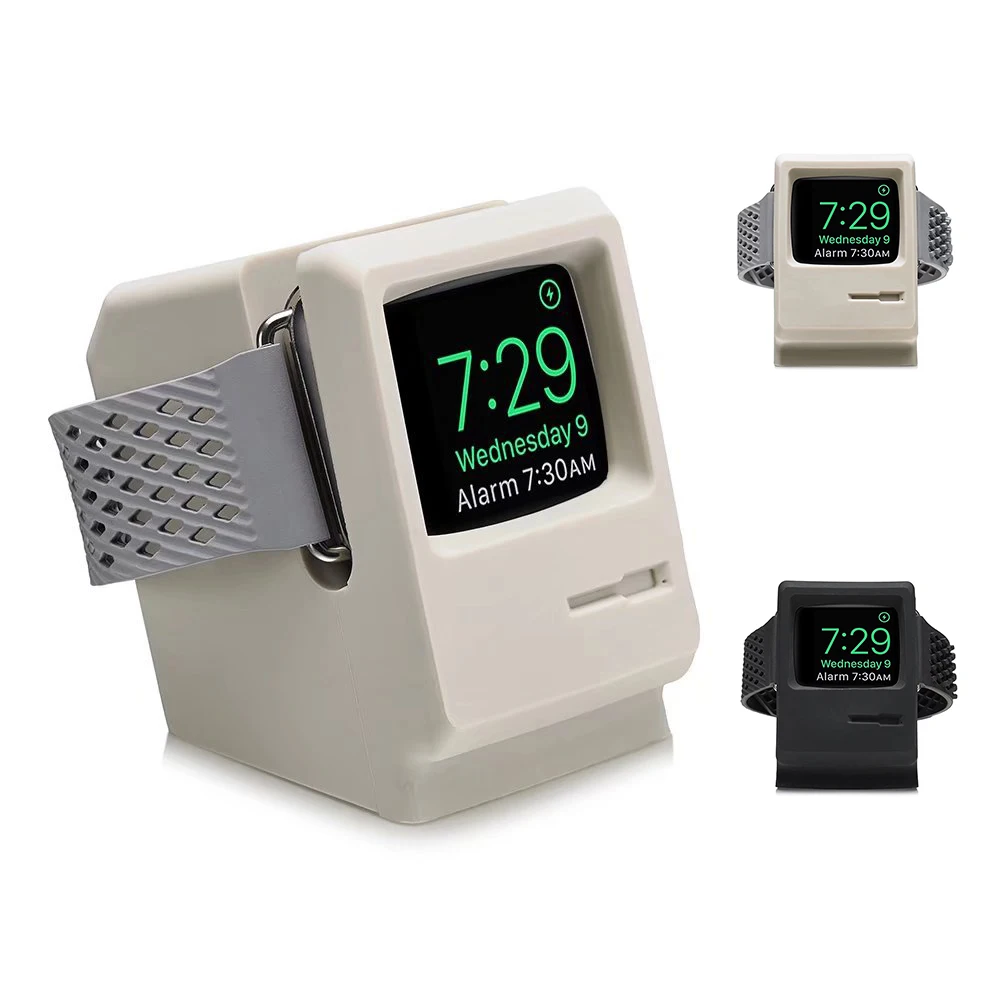 Wireless Charging Cord Holder Dock Silicone Stand Vintage Charger For Apple Smart Watch Series 1/2 38mm 42mm Phone Accessories
Wireless Charging Cord Holder Dock Silicone Stand Vintage Charger For Apple Smart Watch Series 1/2 38mm 42mm Phone Accessories