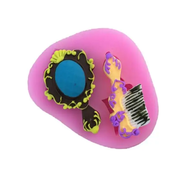 Time-limited Eco-friendly The New Makeup Mirror Comb Liquid Fondant Cake Mold Chocolate Decorating Tools Baking Diy Cakes
Time-limited Eco-friendly The New Makeup Mirror Comb Liquid Fondant Cake Mold Chocolate Decorating Tools Baking Diy Cakes