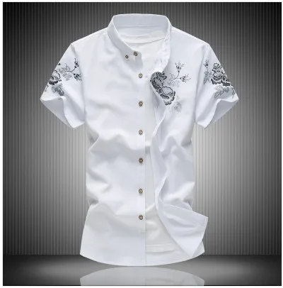 New Mens Floral Printing Short Sleeve Buttons Plus Size Shirts Summer Chic Plus Size 7XL
New Mens Floral Printing Short Sleeve Buttons Plus Size Shirts Summer Chic Plus Size 7XL