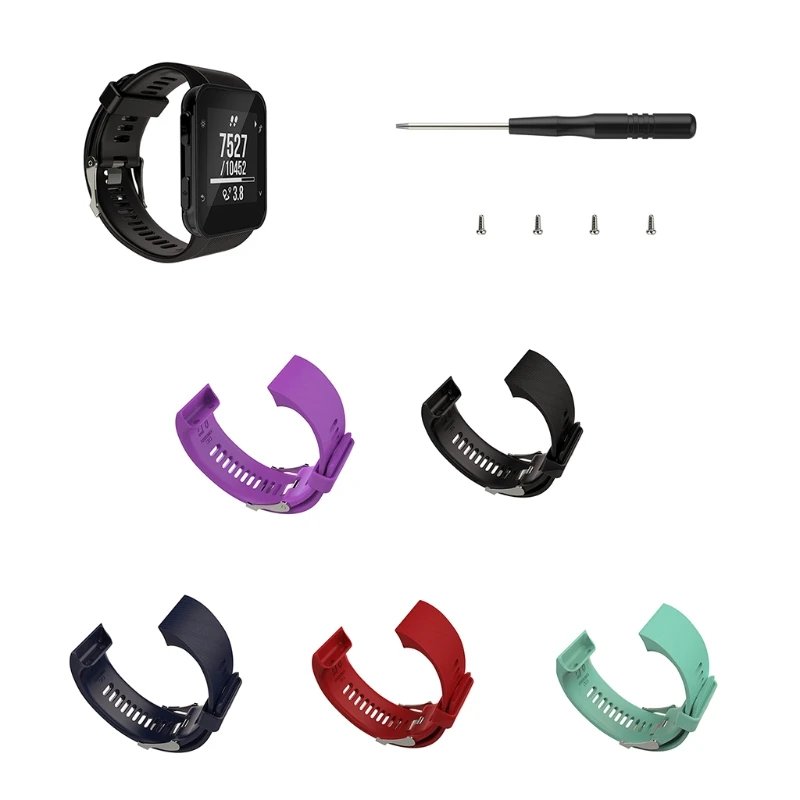 1Set Silicone Replacement Wrist Band Strap For Garmin Forerunner 35 Sports GPS Watch
1Set Silicone Replacement Wrist Band Strap For Garmin Forerunner 35 Sports GPS Watch