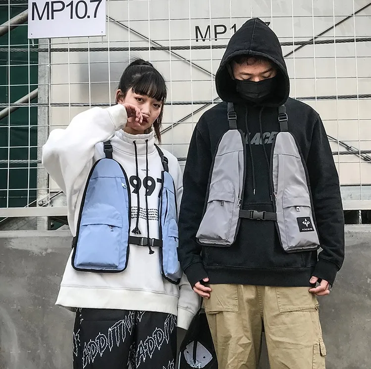 hip-hop kanye west street ins hot style Chest Rig Military tactical chest bag Functional package prechest bag vest bag lovers
hip-hop kanye west street ins hot style Chest Rig Military tactical chest bag Functional package prechest bag vest bag lovers