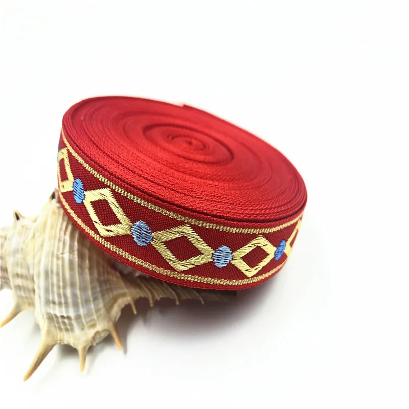 10Yards 16mm 5/8" Simple Red Ribbon Wedding Home Accessory Jacquard Ribbon Handmade Gift Wrapping Yellow Pattern Ribbon
10Yards 16mm 5/8" Simple Red Ribbon Wedding Home Accessory Jacquard Ribbon Handmade Gift Wrapping Yellow Pattern Ribbon