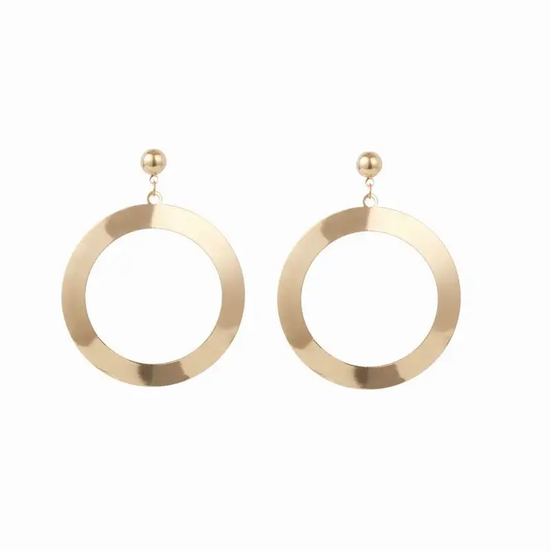 fashion statement Big round drop earrings for women Exaggerated gold color geometric round charm party jewelry gifts
fashion statement Big round drop earrings for women Exaggerated gold color geometric round charm party jewelry gifts