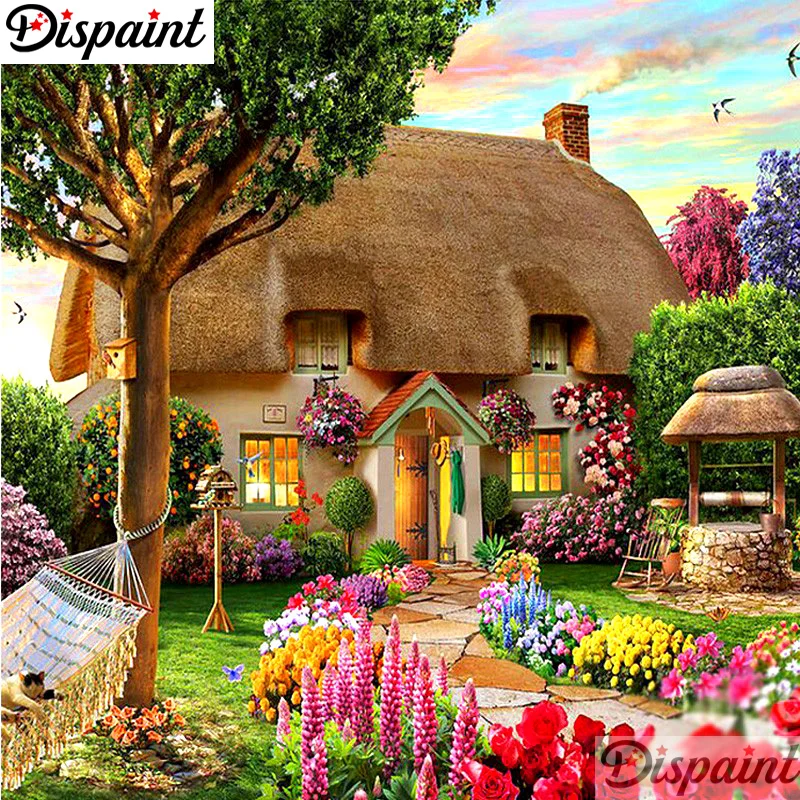 Dispaint Full Square/Round Drill 5D DIY Diamond Painting "Dream hut landscape" Embroidery Cross Stitch 3D Home Decor Gift A10357
Dispaint Full Square/Round Drill 5D DIY Diamond Painting "Dream hut landscape" Embroidery Cross Stitch 3D Home Decor Gift A10357