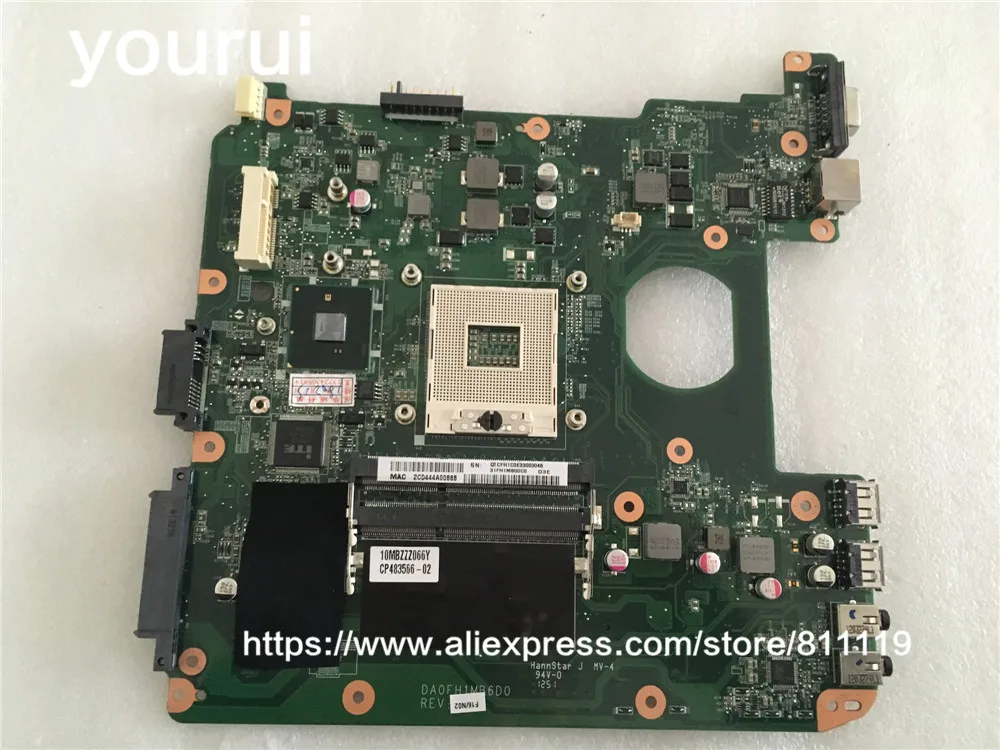 yourui DA0FH1MB6D0 Laptop LH530 For motherboard For Fujitsu LIFEBOOK LH530 Mainboard DDR3 CP483566-02 483566-02 well working
yourui DA0FH1MB6D0 Laptop LH530 For motherboard For Fujitsu LIFEBOOK LH530 Mainboard DDR3 CP483566-02 483566-02 well working