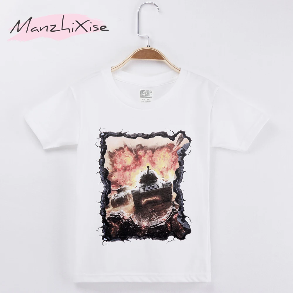 2019 New Children Clothes Kids T-shirt Attacking Tank 3D High Quality Print Cotton Boy Short T Shirts Baby Girl Tops Child Shirt
2019 New Children Clothes Kids T-shirt Attacking Tank 3D High Quality Print Cotton Boy Short T Shirts Baby Girl Tops Child Shirt