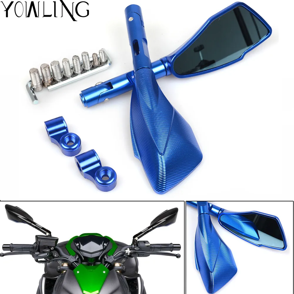 Universal Motorcycle Rear View Side Mirror for SUZUKI GSX650F Bandit 650/Bandit 1200/Bandit GSX650 Z750 ER-6R ER-6N z300 z900
Universal Motorcycle Rear View Side Mirror for SUZUKI GSX650F Bandit 650/Bandit 1200/Bandit GSX650 Z750 ER-6R ER-6N z300 z900