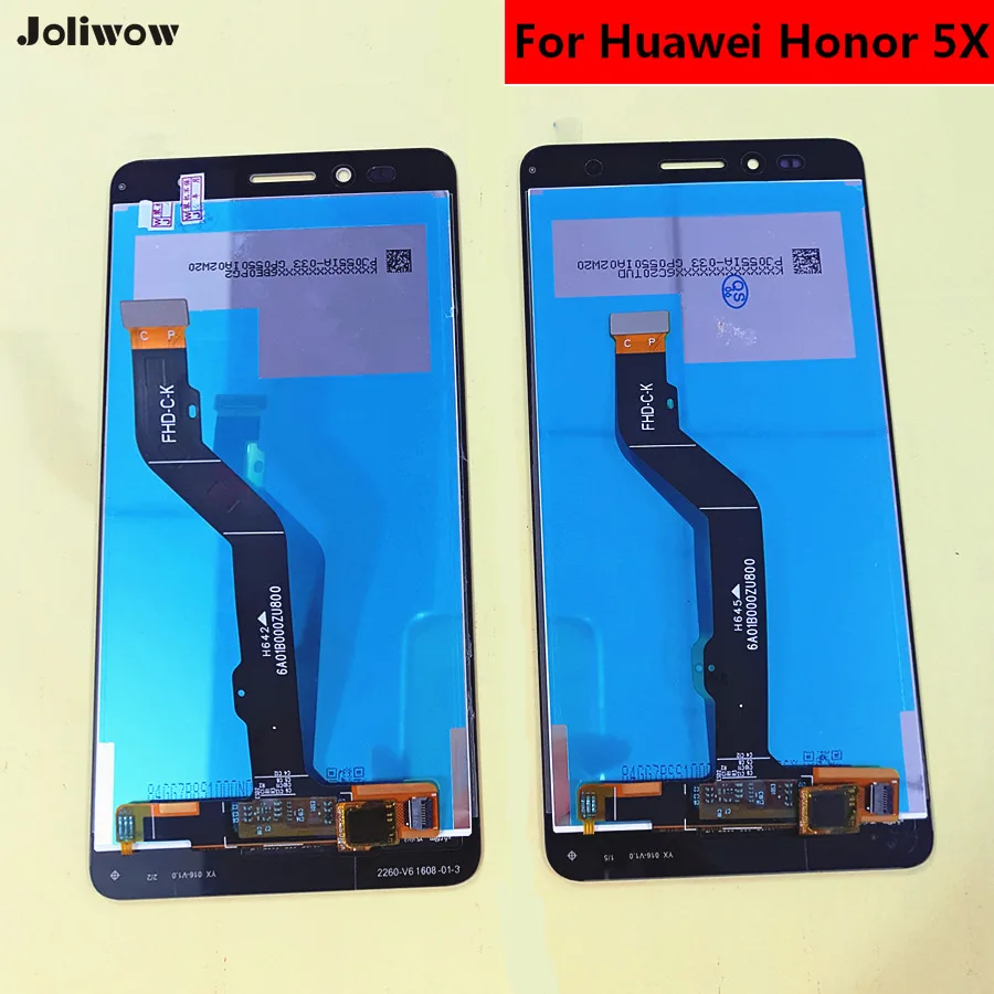 2GB Version 5.5'' FHD LCD For HUAWEI Honor 5X Display Screen For Touch Screen HUAWEI GR5 LCD Screen Digitizer Replacement Parts
2GB Version 5.5'' FHD LCD For HUAWEI Honor 5X Display Screen For Touch Screen HUAWEI GR5 LCD Screen Digitizer Replacement Parts