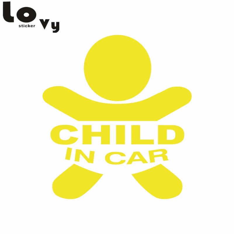 Ребенок в машине ребенок на борту младенческой автомобиль стикер Творческие