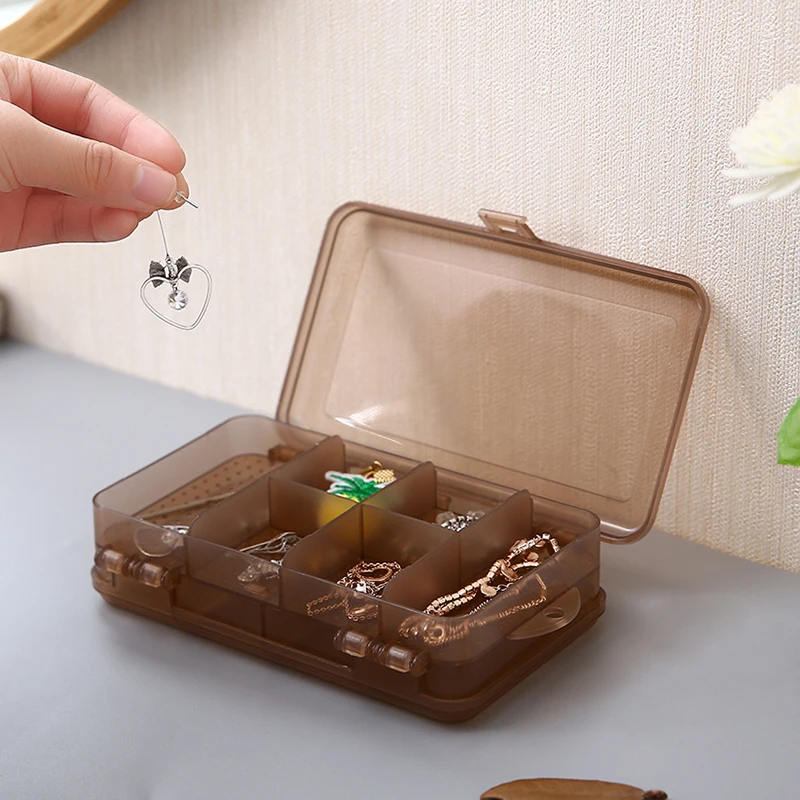 Jewelry Storage Box Double Plastic Transparent Earrings Storage Box With Lid Pill Box Organizador De Maquillaje Pillendoos Pille
Jewelry Storage Box Double Plastic Transparent Earrings Storage Box With Lid Pill Box Organizador De Maquillaje Pillendoos Pille
