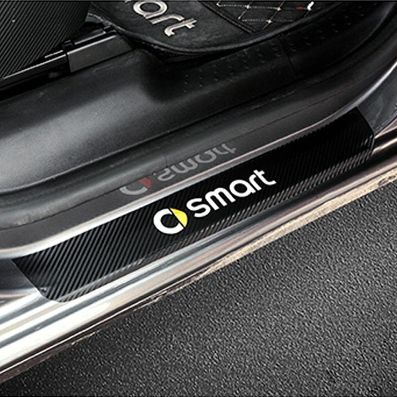 Car door pedal decoration sticker Threshold protection Modification accessories for new smart fortwo 453forfour logo car styling
Car door pedal decoration sticker Threshold protection Modification accessories for new smart fortwo 453forfour logo car styling