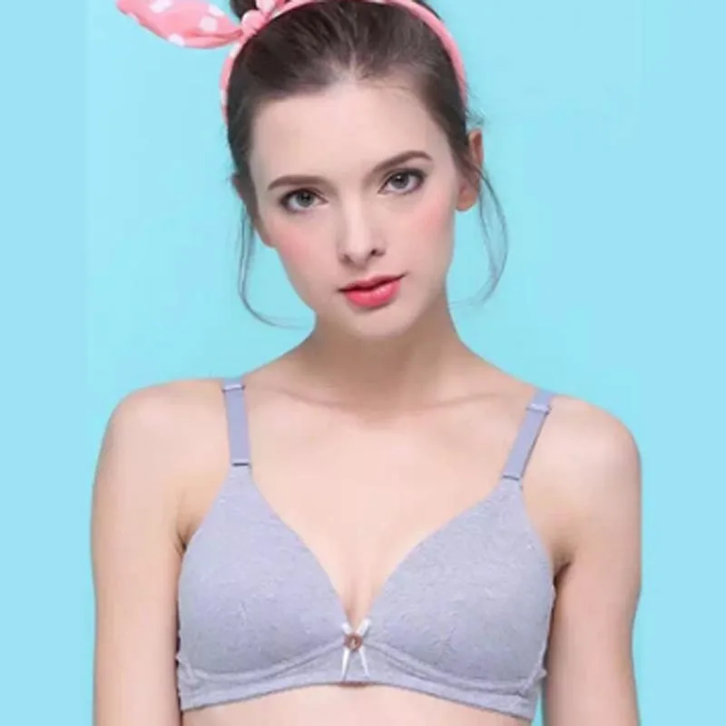2019 girl bra cotton thin section development period no steel ring zero bond student underwear high school early Chinese chest
2019 girl bra cotton thin section development period no steel ring zero bond student underwear high school early Chinese chest