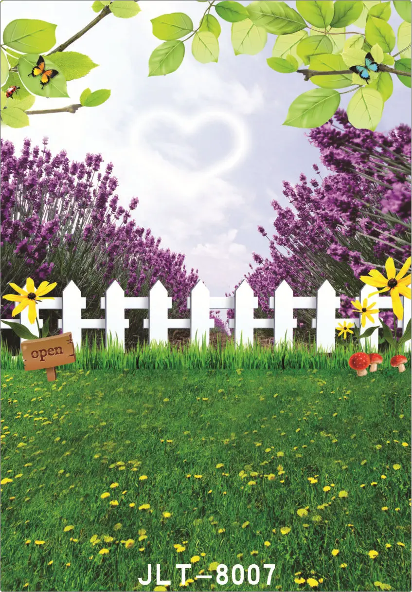 Scenic Garden Fence Lavender Photo Backdrops for Photo Studio Computer Printed Backgrounds Wedding Children for photo shoot
Scenic Garden Fence Lavender Photo Backdrops for Photo Studio Computer Printed Backgrounds Wedding Children for photo shoot