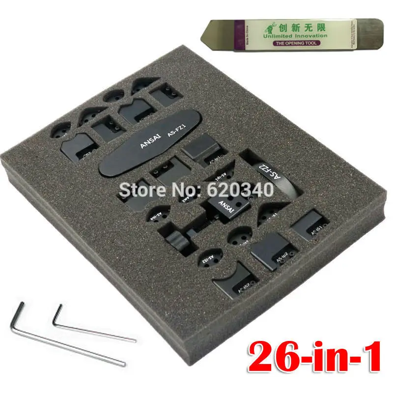 26 in 1 gTool iCorner GB1100 For iPhone 5 5S 6 plus iPad 2 3 4 mini iPod 4 Corner Sidewall Bend Fix Repair Tool
26 in 1 gTool iCorner GB1100 For iPhone 5 5S 6 plus iPad 2 3 4 mini iPod 4 Corner Sidewall Bend Fix Repair Tool