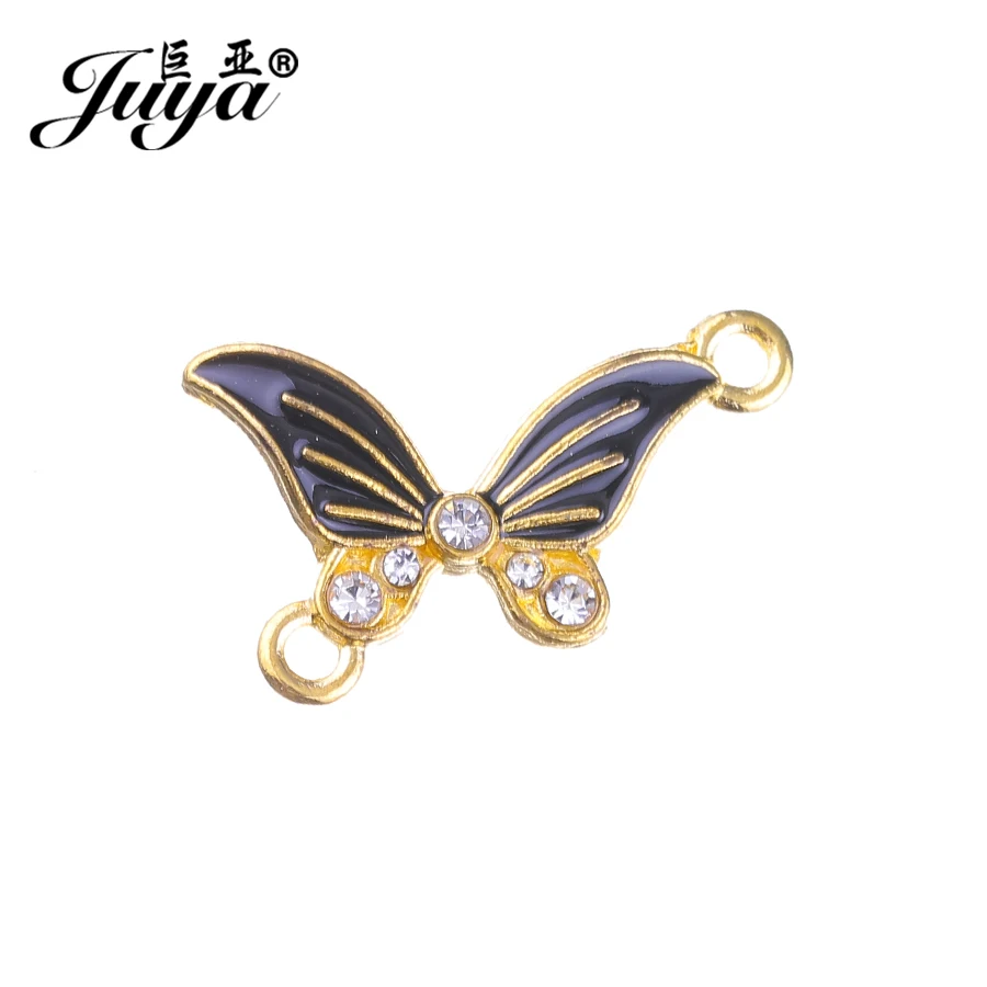 JUYA DIY Jewelry Supplies Butterfly Charms Crystal Connector for Jewelry Making Pendant Bracelet Bangles Accessories 14x23.7mm
JUYA DIY Jewelry Supplies Butterfly Charms Crystal Connector for Jewelry Making Pendant Bracelet Bangles Accessories 14x23.7mm