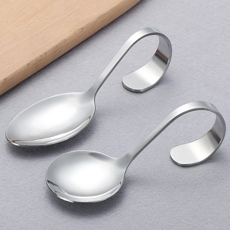 Stainless steel Salad spoon set Curved Handle Dinner Serving Soup Salad Spoon Public Dinnerware Cutlery Kitchen Buffet Tools
Stainless steel Salad spoon set Curved Handle Dinner Serving Soup Salad Spoon Public Dinnerware Cutlery Kitchen Buffet Tools