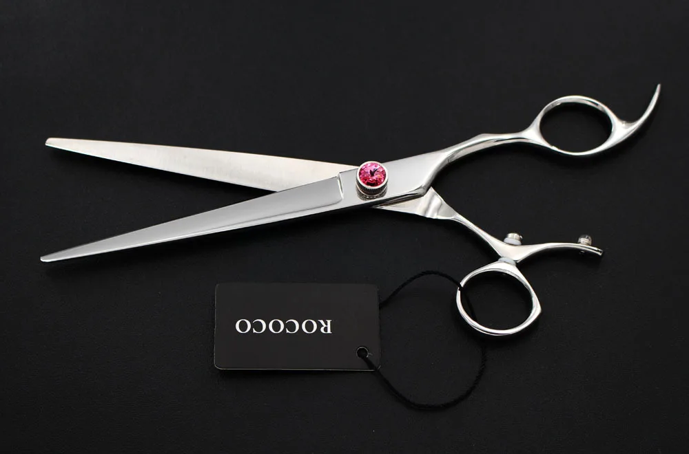 Japan 440C High Quality 360 Rotate Handle Pet Straight Scissor Hair Cut Scissor Cat Dog Grooming Shear Clipper
Japan 440C High Quality 360 Rotate Handle Pet Straight Scissor Hair Cut Scissor Cat Dog Grooming Shear Clipper