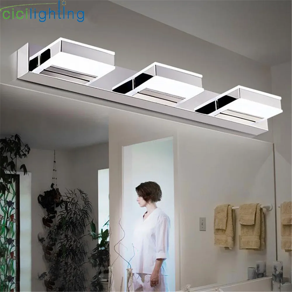 Modern L16cm 35cm 50cm 68cm Long LED Mirror Light Modern Cosmetic Acrylic Wall Lamp Bathroom Lighting Waterproof Vanity Lamp
Modern L16cm 35cm 50cm 68cm Long LED Mirror Light Modern Cosmetic Acrylic Wall Lamp Bathroom Lighting Waterproof Vanity Lamp