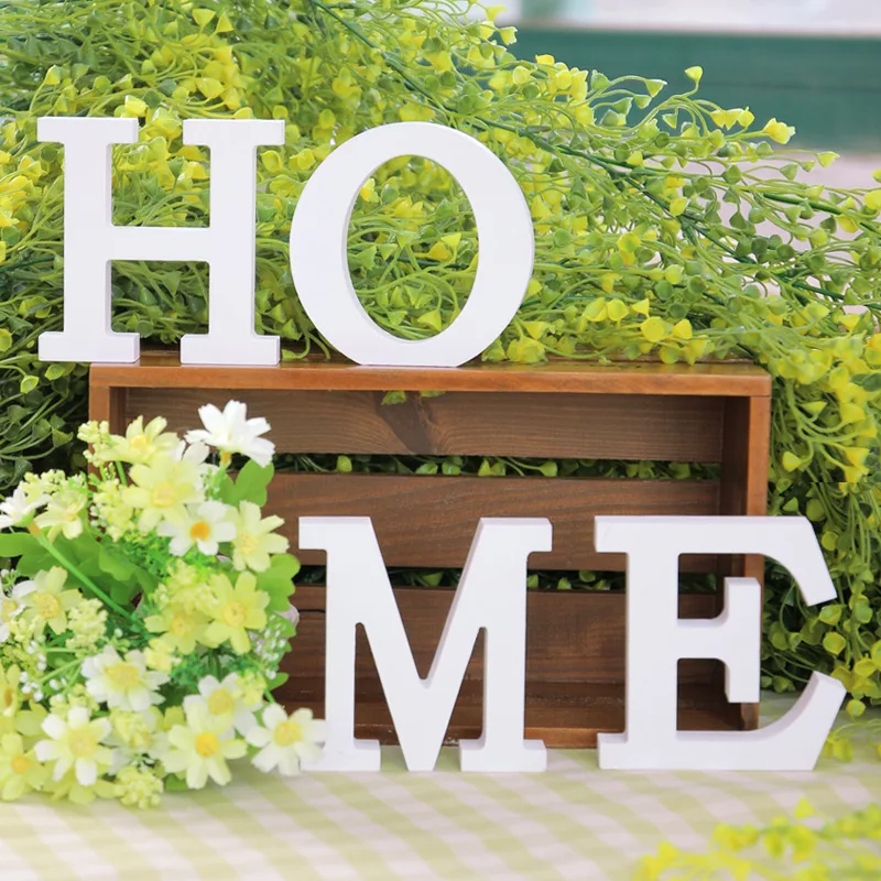 1pc 26 Wood English Alphabet Letters Artificial White Wooden Creative Letter for Home Wedding Party Birthday Decorations
1pc 26 Wood English Alphabet Letters Artificial White Wooden Creative Letter for Home Wedding Party Birthday Decorations
