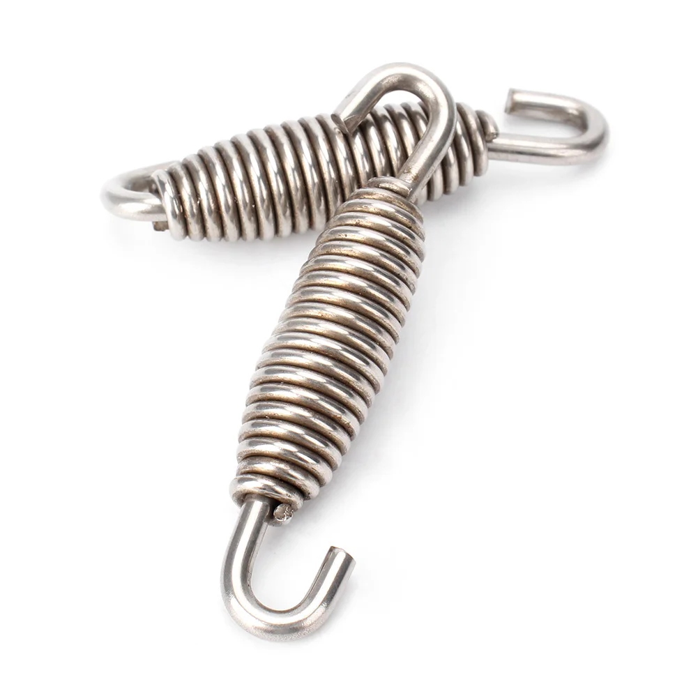 50mm Universal Short Outlaw Racing Header Exhaust Springs Assembly for Honda 4PCS Stainless Motorcycle Accessories
50mm Universal Short Outlaw Racing Header Exhaust Springs Assembly for Honda 4PCS Stainless Motorcycle Accessories