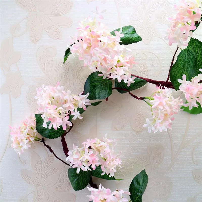 Flone Artificial Lilac Flower Vine Silk Fake Flower Branch Simulation Lilac Rattan Wedding Home Party Decor Accessory Floral
Flone Artificial Lilac Flower Vine Silk Fake Flower Branch Simulation Lilac Rattan Wedding Home Party Decor Accessory Floral