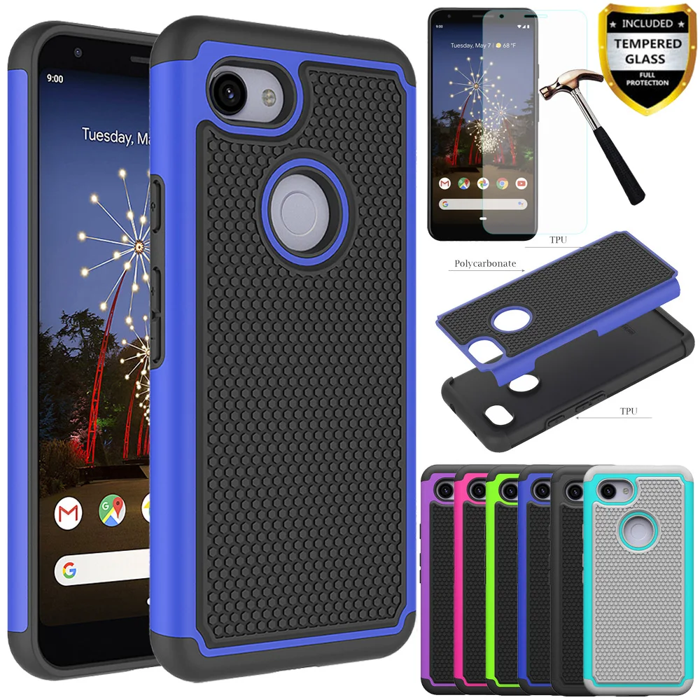 For Google Pixel 3a XL case Luxury Slim Armor TPU Soft Silicone Phone silicone Back Cover Heavy Duty 2 in 1 shockproof Anti-Drop
For Google Pixel 3a XL case Luxury Slim Armor TPU Soft Silicone Phone silicone Back Cover Heavy Duty 2 in 1 shockproof Anti-Drop
