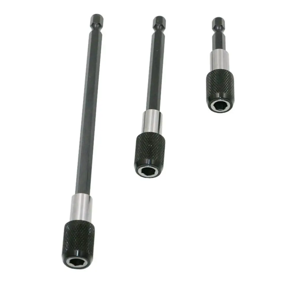 60-150 mm Black Hex Shank Quick Extension Rod/extension rod quick release connection electric drill batch head
60-150 mm Black Hex Shank Quick Extension Rod/extension rod quick release connection electric drill batch head