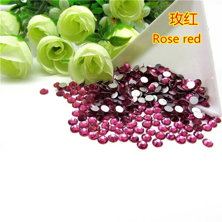 Rose Red 3D Nail Art Rhinestones SS5 1.7-1.8mm 1440pcs Flatback Non HotFix Strass Crystals For Nails Jewelry
Rose Red 3D Nail Art Rhinestones SS5 1.7-1.8mm 1440pcs Flatback Non HotFix Strass Crystals For Nails Jewelry