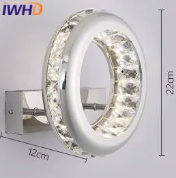 IWHD Crystal Ring Arandela LED Wall Lamp Fashion Modern Sconce Wall Light Home Lighting Bedroom Restaurant Stair Wanglamp Lustre
IWHD Crystal Ring Arandela LED Wall Lamp Fashion Modern Sconce Wall Light Home Lighting Bedroom Restaurant Stair Wanglamp Lustre