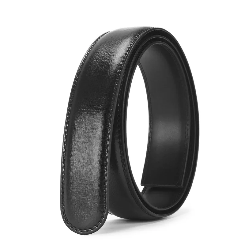 No Buckle Designer Mens Belts Body 3.5cm Wide Cowskin Genuine Leather High Quality Men Automatic Belt Body Black Belts
No Buckle Designer Mens Belts Body 3.5cm Wide Cowskin Genuine Leather High Quality Men Automatic Belt Body Black Belts