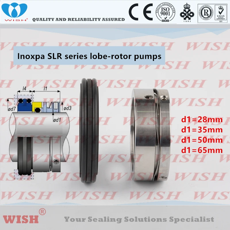Inoxpa SLR series lobe rotor pump mechanical seal replace AES W011, Vulcan 1683 seal,wave spring seals
Inoxpa SLR series lobe rotor pump mechanical seal replace AES W011, Vulcan 1683 seal,wave spring seals