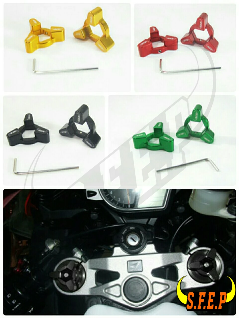 Motorcycle CNC Fork Preload Adjusters For Kawasaki GTR1400 / Concours 14 07-10/ ZX7R/RR 91-03
Motorcycle CNC Fork Preload Adjusters For Kawasaki GTR1400 / Concours 14 07-10/ ZX7R/RR 91-03