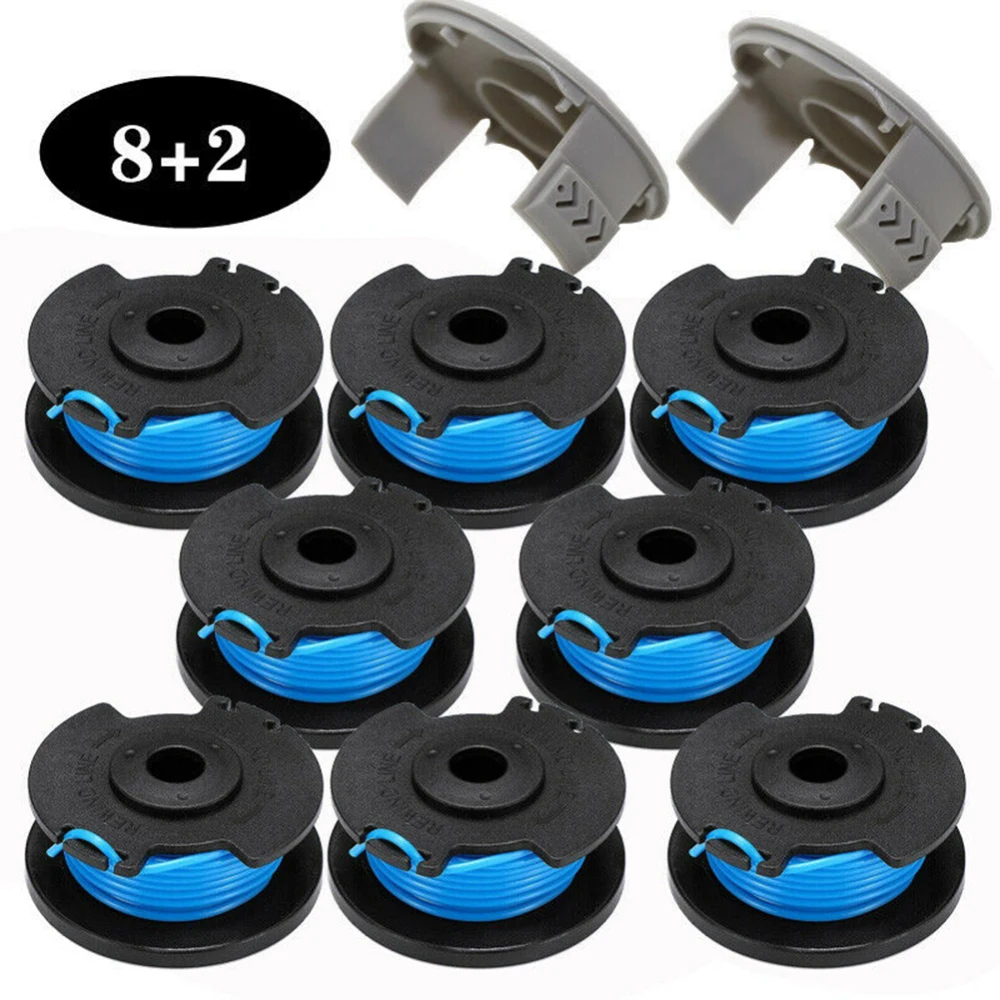 3/6/8Pcs Trimmer Spool Line with Spool Covers For Ryobi One Lawn Mower AC14RL3A Outdoor Garden Tools
3/6/8Pcs Trimmer Spool Line with Spool Covers For Ryobi One Lawn Mower AC14RL3A Outdoor Garden Tools