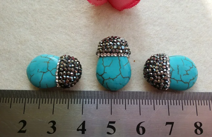10Pcs Natural Druzy Stone Beads With Pave Crystal Connector Spacer Beads For DIY Making Bracelet necklaceJewelry BD09
10Pcs Natural Druzy Stone Beads With Pave Crystal Connector Spacer Beads For DIY Making Bracelet necklaceJewelry BD09