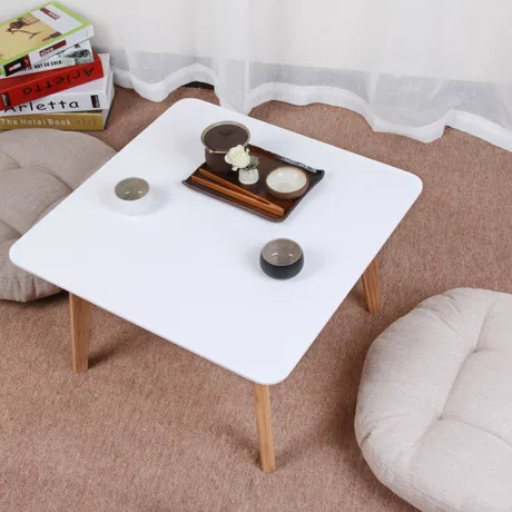 Фото Столы для кафе мебель домашняя квадратный стол из массива дерева журнальный