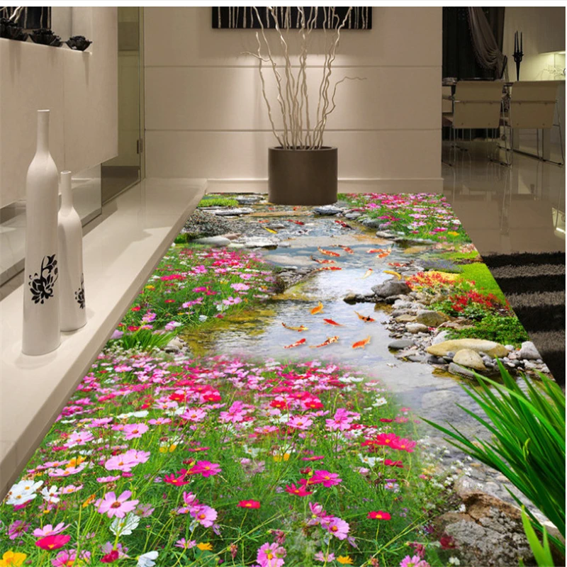 beibehang Large custom wallpaper wall murals park small river water 3D floor three - dimensional painting wallpaper 3d
beibehang Large custom wallpaper wall murals park small river water 3D floor three - dimensional painting wallpaper 3d