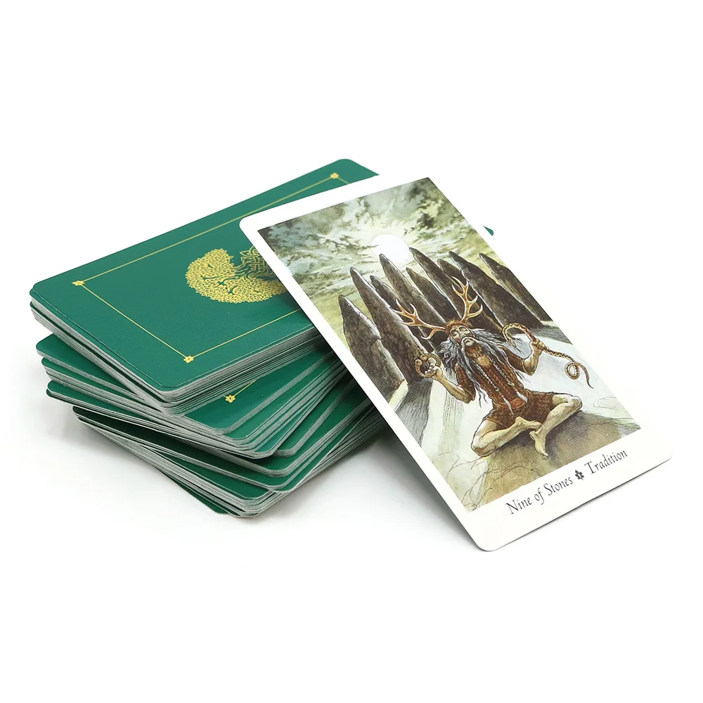 Природа Таро палуба таинственный животных игральные карты полный английский