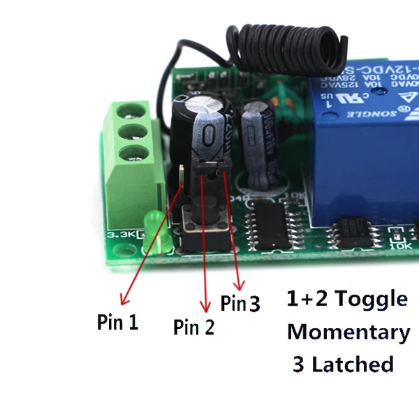 Remote Control Switch DC9/12/24V 1CH Lighting Switches Remote ON OFF Light Lamp Power Remote Switch System 315/433.92MHZ Latch
Remote Control Switch DC9/12/24V 1CH Lighting Switches Remote ON OFF Light Lamp Power Remote Switch System 315/433.92MHZ Latch