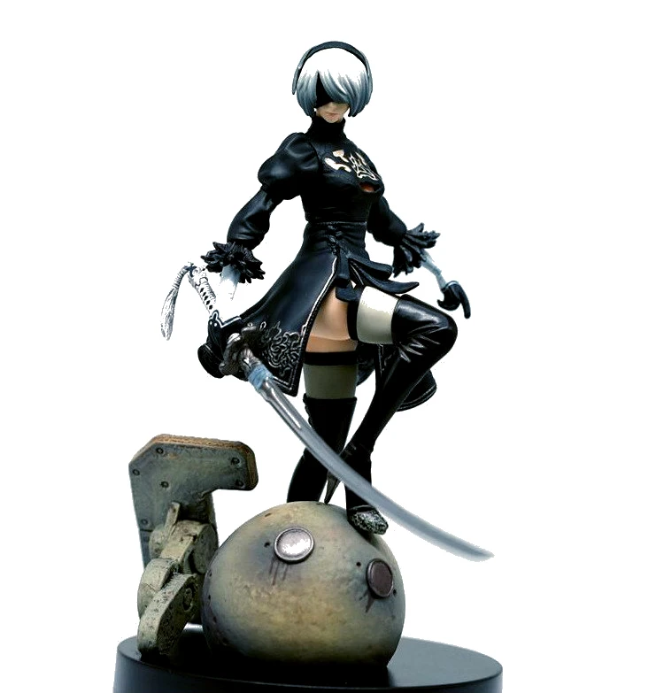 12 см PS4 игра NieR Automata YoRHa № 2 Тип B 2B с мечом мультяшная игрушка фигурка модель