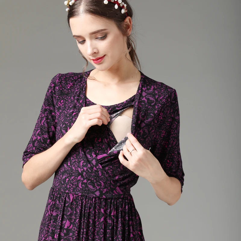 New V-Neck Party Maternity Dress Nursing Dress Breastfeeding Dresses for Pregnant Women Pregnancy Faternity Clothes
New V-Neck Party Maternity Dress Nursing Dress Breastfeeding Dresses for Pregnant Women Pregnancy Faternity Clothes