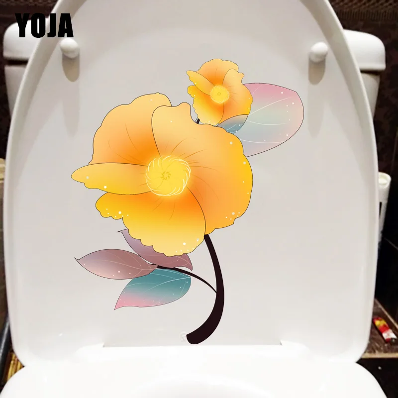 YOJA 18X22CM Yellow Cartoon Flowering Branch Toilet WC Decor Creative Home Room Wall Sticker T1-1492
YOJA 18X22CM Yellow Cartoon Flowering Branch Toilet WC Decor Creative Home Room Wall Sticker T1-1492