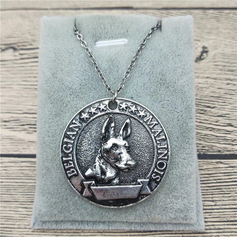New Belgian Malinois Necklace Classic Style Pet Jewellery Fashion Animal Jewellery Belgian Malinois Dog Pendant Necklace Women
New Belgian Malinois Necklace Classic Style Pet Jewellery Fashion Animal Jewellery Belgian Malinois Dog Pendant Necklace Women