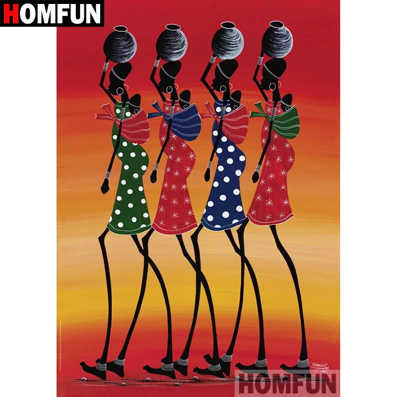 HOMFUN 5D DIY Diamond Painting Full Square/Round Drill "African woman" Embroidery Cross Stitch gift Home Decor Gift A09305
HOMFUN 5D DIY Diamond Painting Full Square/Round Drill "African woman" Embroidery Cross Stitch gift Home Decor Gift A09305