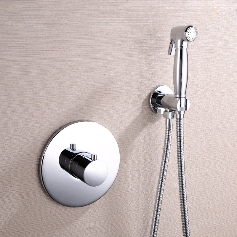 Bathroom Toilet Solid Brass Handheld Shattaf Spray Wall Mounted Sprayer Kit Chrome Plated Shot Gun Sprayer Bidet Faucet Set
Bathroom Toilet Solid Brass Handheld Shattaf Spray Wall Mounted Sprayer Kit Chrome Plated Shot Gun Sprayer Bidet Faucet Set