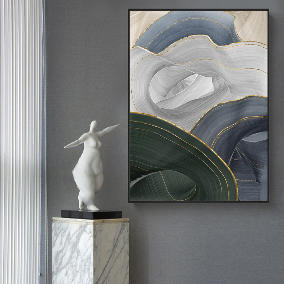 Modern Minimalist Light luxury Abstract Painting on Canvas Printed Art Posters Wall Art Pictures Living Room Home Decoration
Modern Minimalist Light luxury Abstract Painting on Canvas Printed Art Posters Wall Art Pictures Living Room Home Decoration
