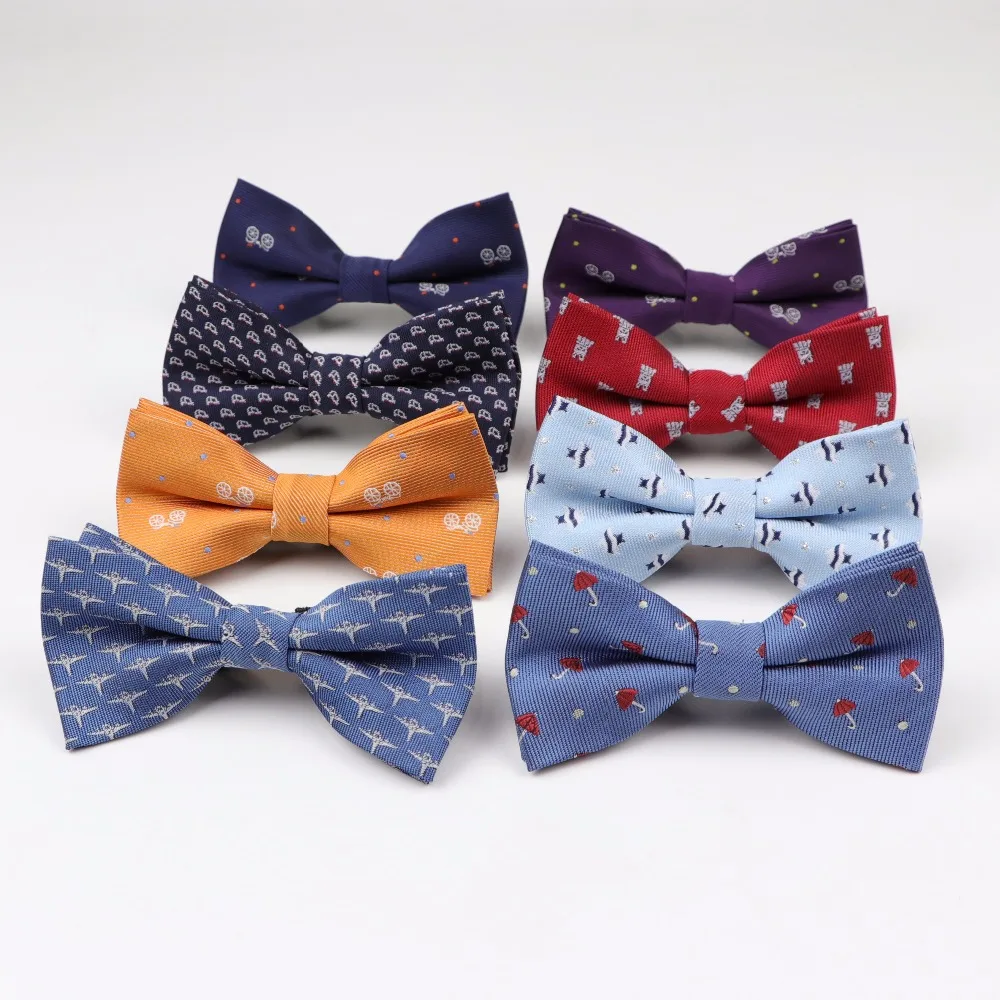 Children Man Fashion Polyester Bow Tie Kid Classical Bowties Umbrella Car Fish Aircraft Bicycle Butterfly Party Pet Bowtie Ties
Children Man Fashion Polyester Bow Tie Kid Classical Bowties Umbrella Car Fish Aircraft Bicycle Butterfly Party Pet Bowtie Ties