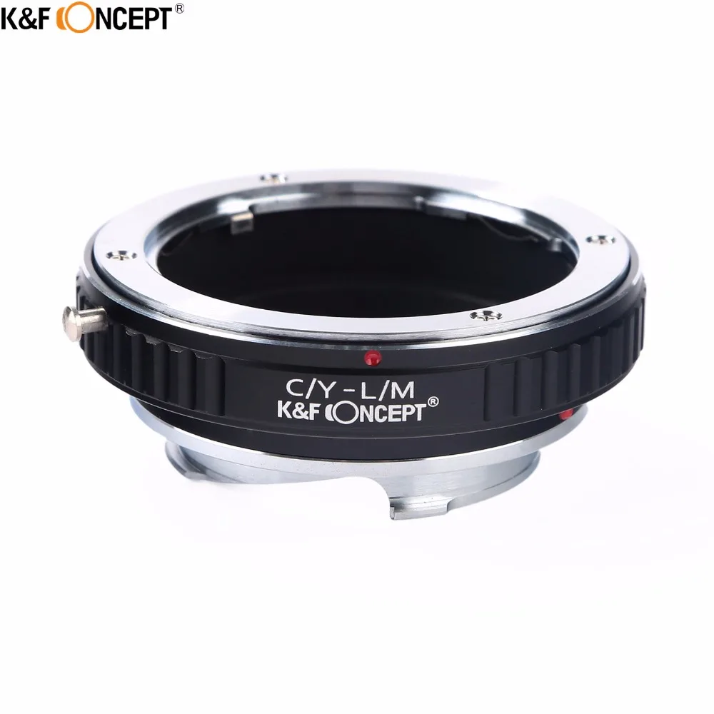 Кольцо адаптер для объектива камеры K & F CONCEPT C/Y L/M крепление Contax Y Leica M корпус