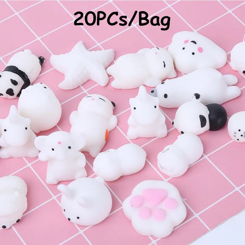Сжимаемые игрушки Mochi, 20 шт., милые аниме животные, сжимаемые животные, игрушки для снятия стресса, игрушки-животные, сжимаемые игрушки
Сжимаемые игрушки Mochi, 20 шт., милые аниме животные, сжимаемые животные, игрушки для снятия стресса, игрушки-животные, сжимаемые игрушки