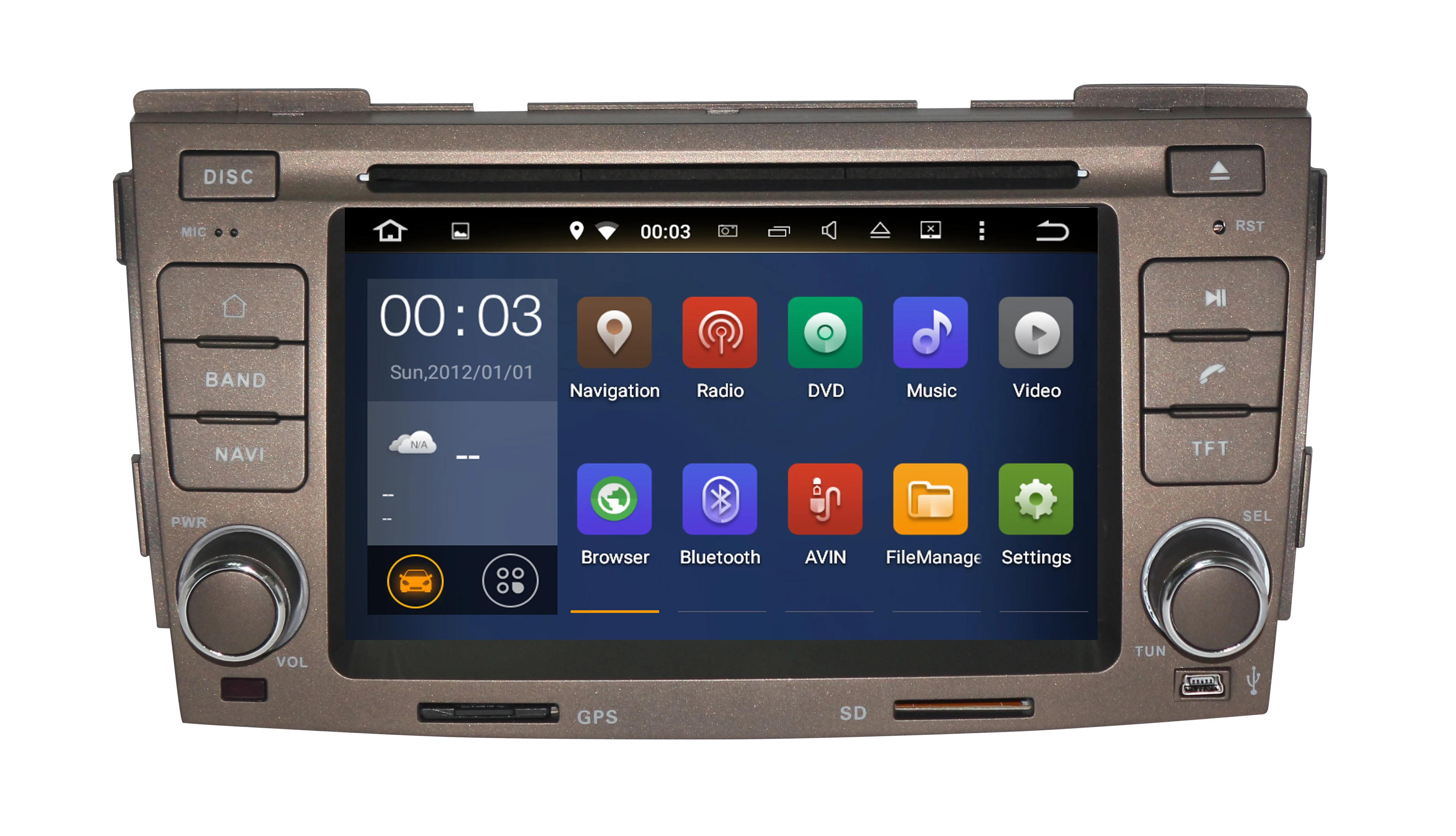 Автомобильный GPS навигатор Android10 автостерео CD DVD плеер для HYUNDAI SONATA NF 2008 2010